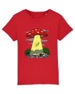 Alien Abduction Magic Mushroom Psychedelic Tricou mânecă scurtă  Copii Mini Creator