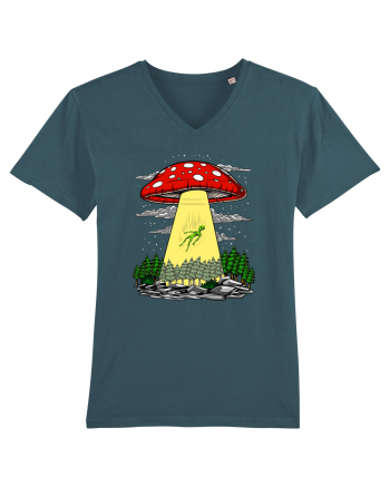 Alien Abduction Magic Mushroom Psychedelic Stargazer
