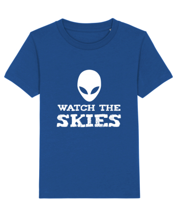 Alien Watch The Skies Majorelle Blue