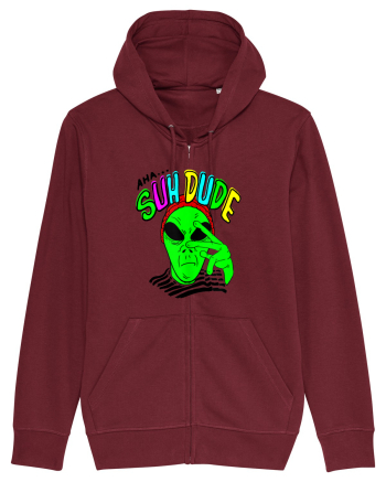 Alien Aha Suh Dude Burgundy