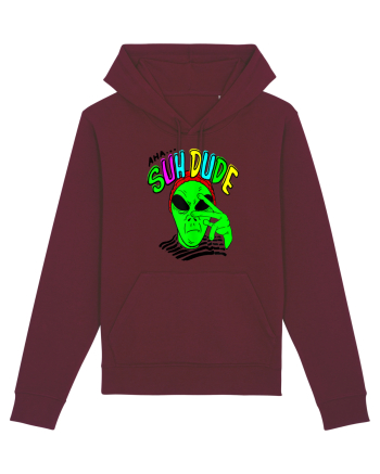 Alien Aha Suh Dude Burgundy