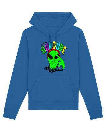 Alien Aha Suh Dude Royal Blue