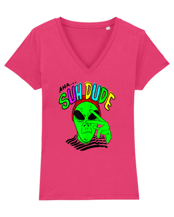 Alien Aha Suh Dude Raspberry