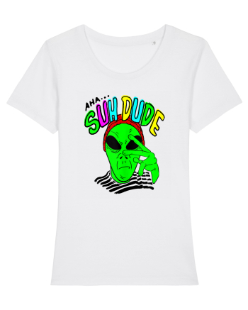 Alien Aha Suh Dude White