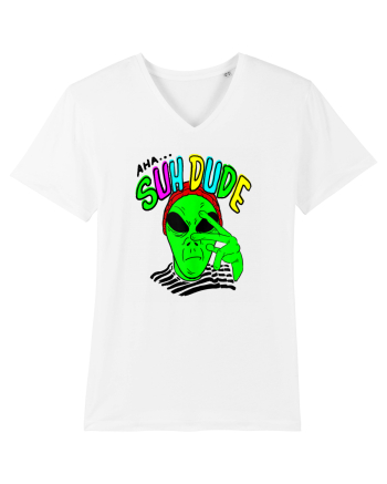 Alien Aha Suh Dude White