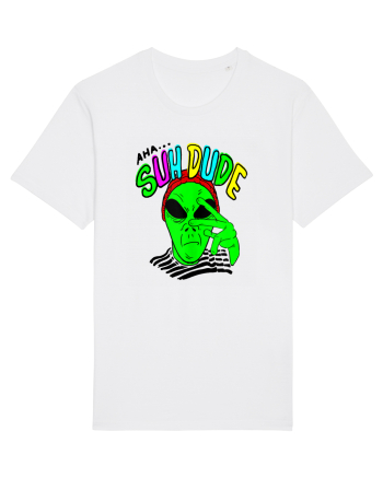 Alien Aha Suh Dude White
