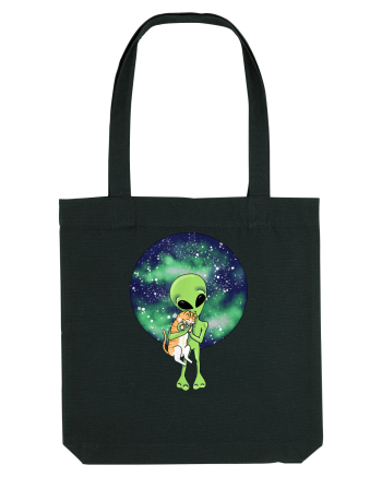 Alien and the Cat Black