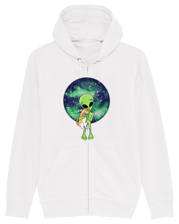 Alien and the Cat White
