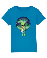 Alien and the Cat Tricou mânecă scurtă  Copii Mini Creator