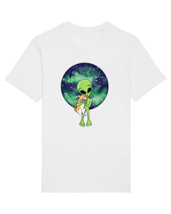 Alien and the Cat White