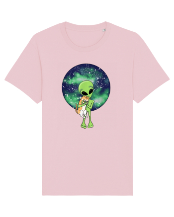 Alien and the Cat Cotton Pink