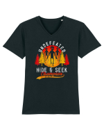 Alien Area 51 Hide And Seek Champion Tricou mânecă scurtă guler V Bărbat Presenter