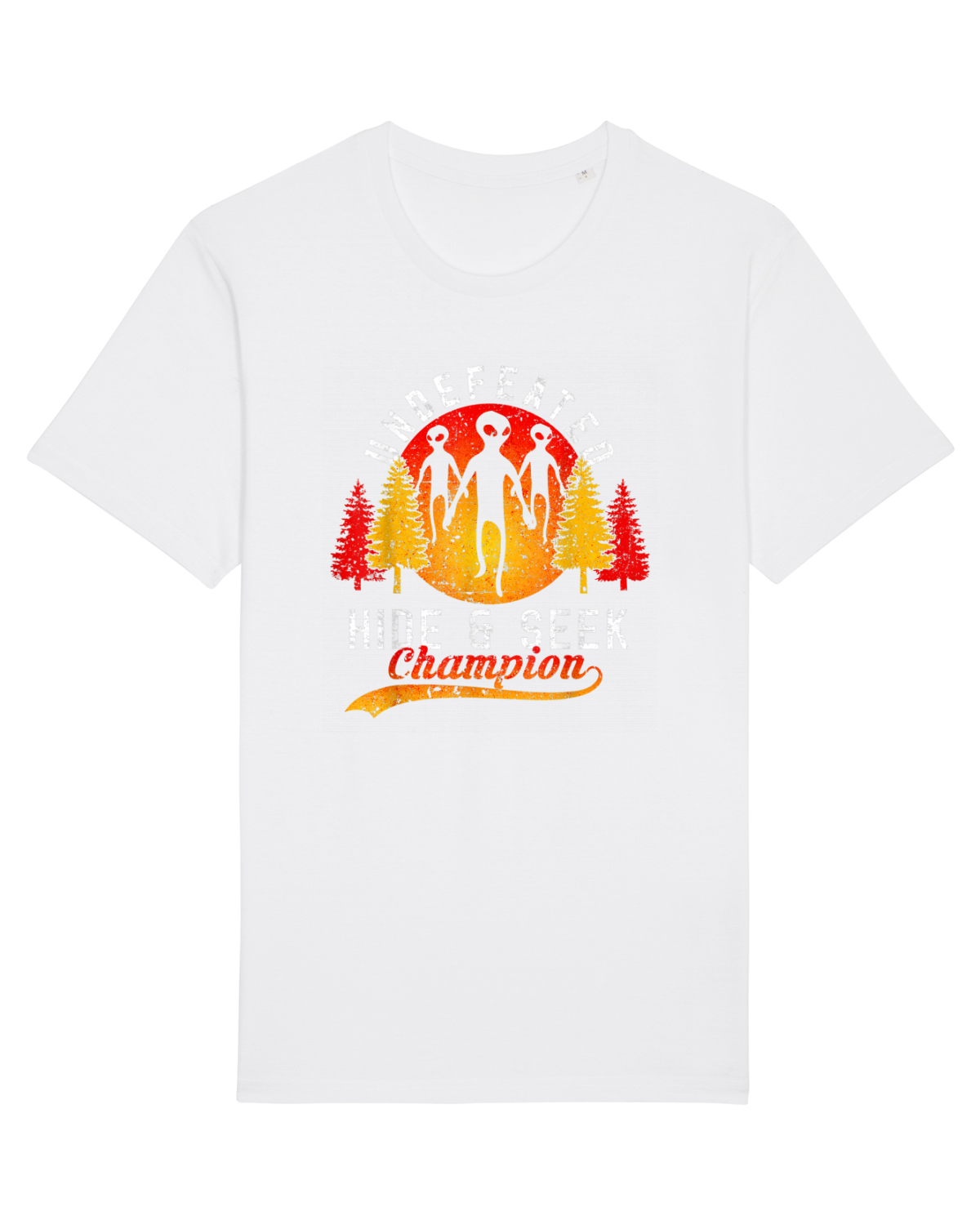 Tricou mânecă scurtă Unisex Rocker White