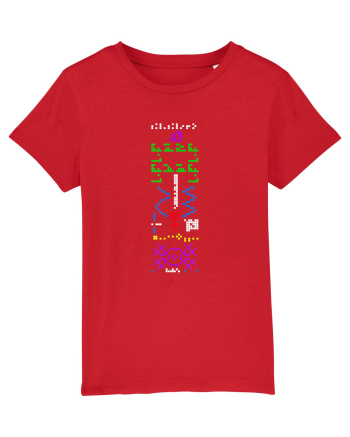 Alien Arecibo Reply Red