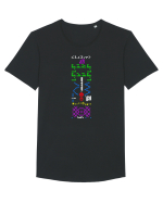 Alien Arecibo Reply Tricou mânecă scurtă guler larg Bărbat Skater