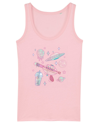 Alien Babe Pastel Goth Kawaii Cotton Pink