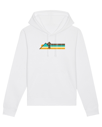 Munți în Stil Retro White