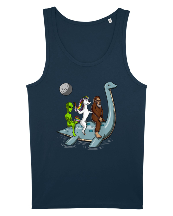 Alien Bigfoot Unicorn Riding Loch Ness Monster Cryptozoology Navy