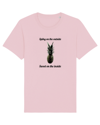 Spiky on the outside Cotton Pink