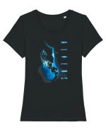 Alien Classic Blue Tricou mânecă scurtă guler larg fitted Damă Expresser