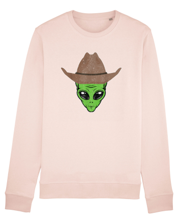 Alien Cowboy Hat Funny Candy Pink