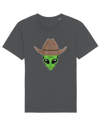 Alien Cowboy Hat Funny Anthracite