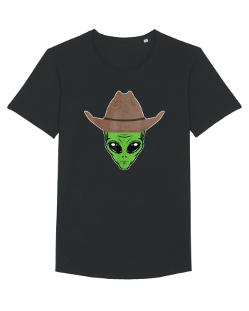 Alien Cowboy Hat Funny Black