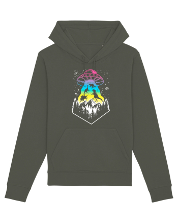 Alien Dino Abduction Khaki