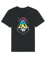 Alien Dino Abduction Tricou mânecă scurtă Unisex Rocker