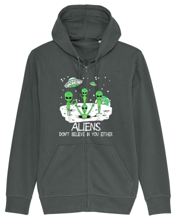 Alien Don't Believe In You Either Funny Alien Anthracite