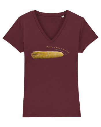 Corny T-shirt Burgundy