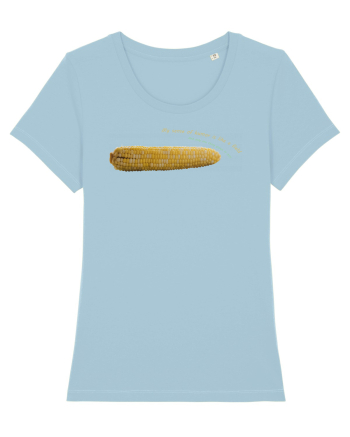 Corny T-shirt Sky Blue
