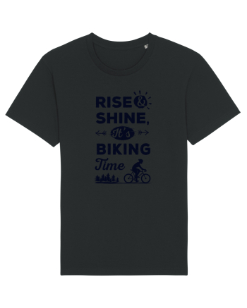 Rise and Shine BIKING Time Black