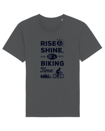 Rise and Shine BIKING Time Anthracite