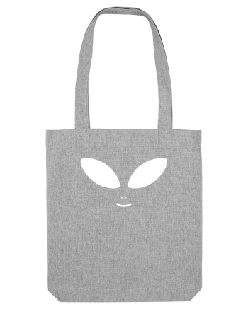 Alien Face Costume Heather Grey