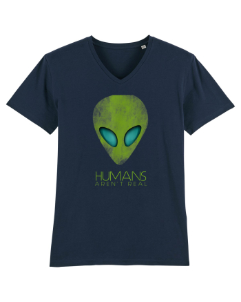Alien Funny Humans Aren't Real French Navy