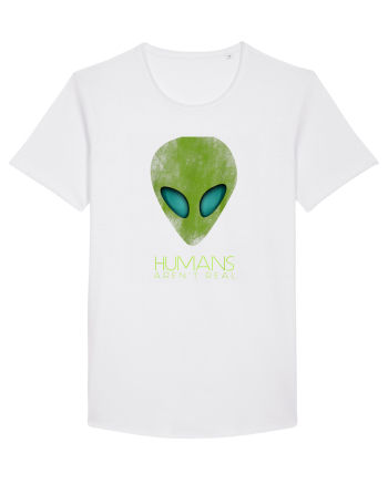 Alien Funny Humans Aren't Real White