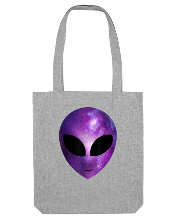 Alien Galaxy Cosmic Head Heather Grey