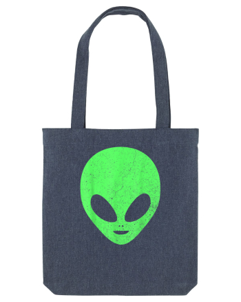 Alien Head Costume Midnight Blue