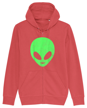 Alien Head Costume Carmine Red