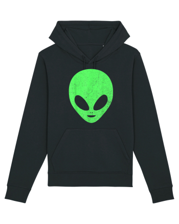 Alien Head Costume Black