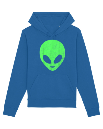 Alien Head Costume Royal Blue
