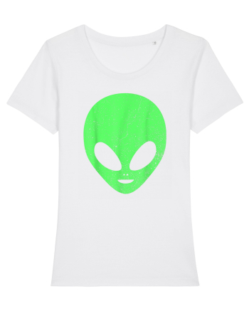 Alien Head Costume White
