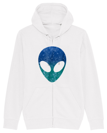 Alien Head Costume White