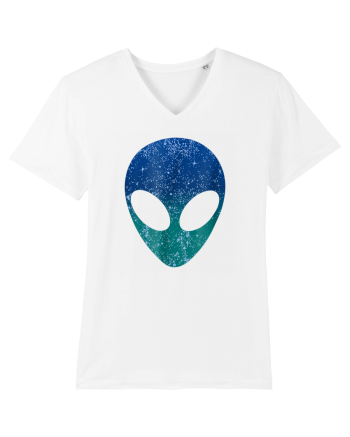 Alien Head Costume White