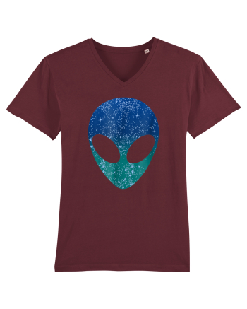 Alien Head Costume Burgundy