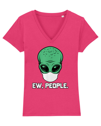 Alien Head With Face Mask Ew People Raspberry