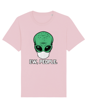 Alien Head With Face Mask Ew People Cotton Pink