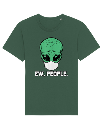 Alien Head With Face Mask Ew People Bottle Green