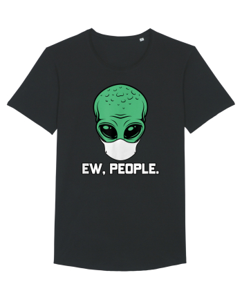Alien Head With Face Mask Ew People Black